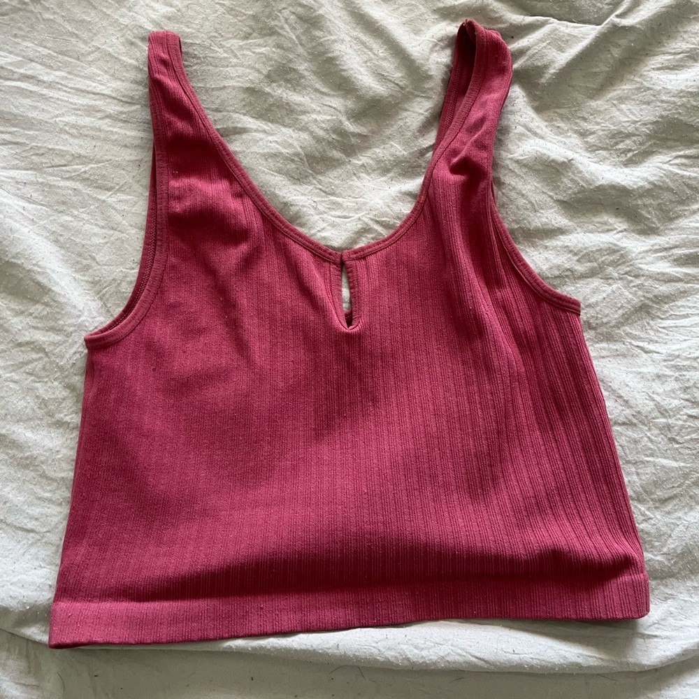 Pink tank top